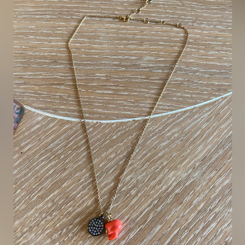 Juicy Couture Tiny Skull Necklace